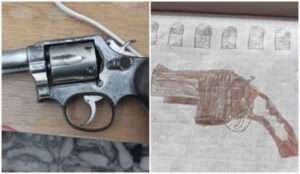 Policía de infancia y adolescencia incautó un revolver dentro de un colegio de Garzón