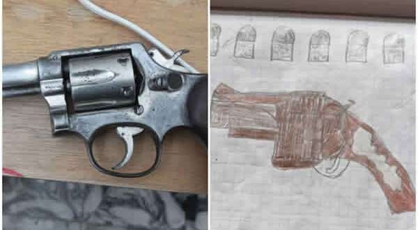Policía de infancia y adolescencia incautó un revolver dentro de un colegio de Garzón
