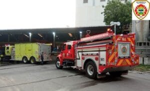 Bombero lograron controlar incendio en la vía Neiva – Palermo