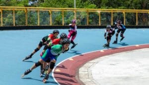 Garzón fue escenario de festival de patinaje