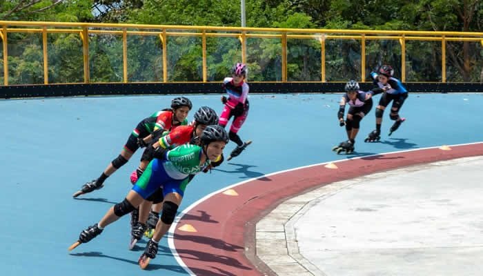 Garzón fue escenario de festival de patinaje