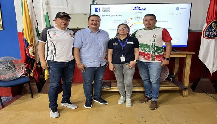 Articulación entre Ministerio del Deporte y Gobierno Departamental previo a finales de Jugos Intercolegiados