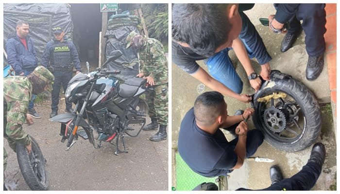 Capturado en Bruselas con base de coca en las llantas de una moto