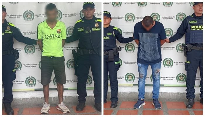 Capturados dos sujetos por hurto en Garzón