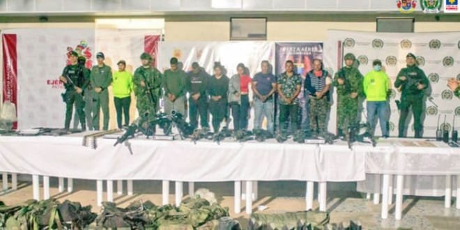 Cárcel para 8 presuntos integrantes de las disidencias de las Farc que delinquen en el sur de Tolima