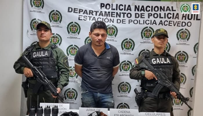 Cárcel preventiva para presunto secuestrador de un joven en Acevedo, Huila
