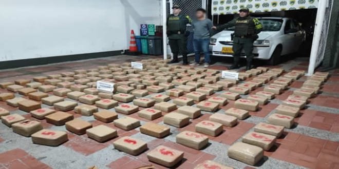 Cayeron 344 kilos de marihuana en Paicol, Huila