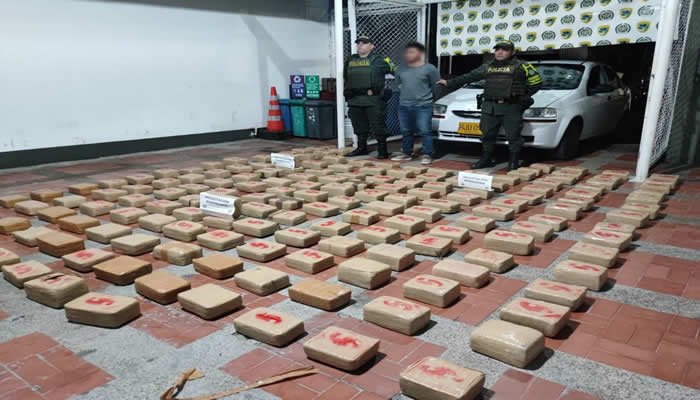 Cayeron 344 kilos de marihuana en Paicol, Huila
