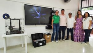 Colegio de Neiva fue dotado con laboratorio de innovación y elementos tecnológicos