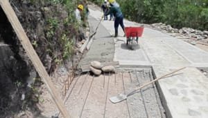 Comunidad rural de Neiva se beneficiará con 1.260 metros de placa huella