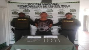Con detención domiciliaria en Pitalito y andaba delinquiendo en Bruselas