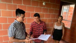 Dos familias neivanas ahora tendrán vivienda propia, gracias a la alcaldía de Neiva