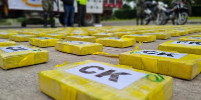 Ejército incautó más de 6000 millones de pesos en clorhidrato de cocaína