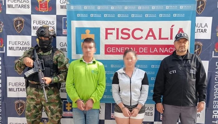 Gaula Militar y CTI capturan pareja por secuestro y extorsión en el Huila