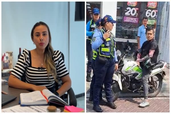 ‘Gavilla’ a motociclista, fue porque atropello a guarda de tránsito