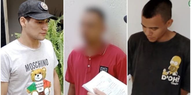 Medida de aseguramiento contra tres hombres por hurto en el Huila