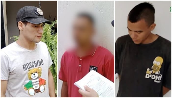 Medida de aseguramiento contra tres hombres por hurto en el Huila