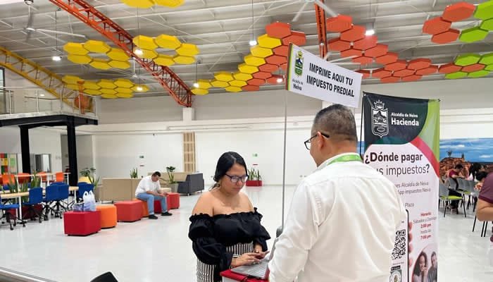 Neiva tendrá punto móvil para impresión y pago de recibos de impuesto predial