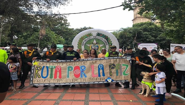 Rutas por la paz llegó al municipio de Garzón