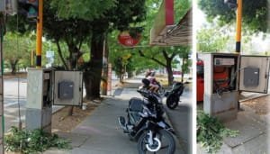 Hurtada cajilla de red semafórica del sur de Neiva