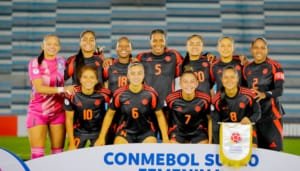 Importante triunfo de Colombia en el Suramericano femenino sub – 20
