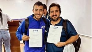 Entrenador huilense estuvo en capacitación de voleibol en Bogotá