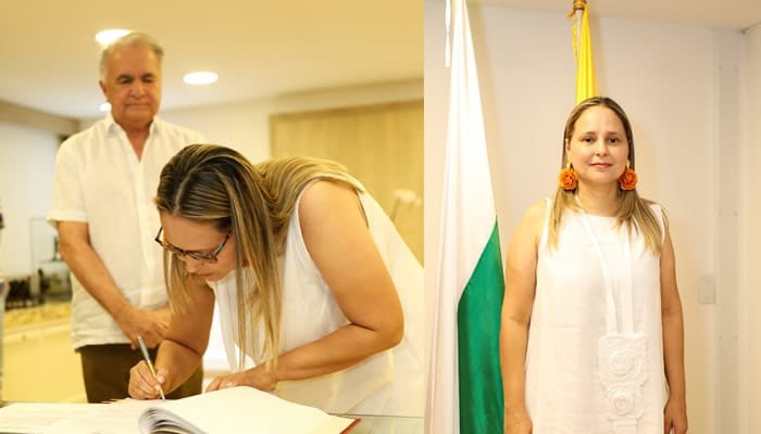 Posesionada nueva Secretaria General de la Gobernación del Huila