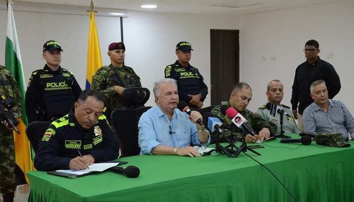 Gestiones departamentales en materia de seguridad