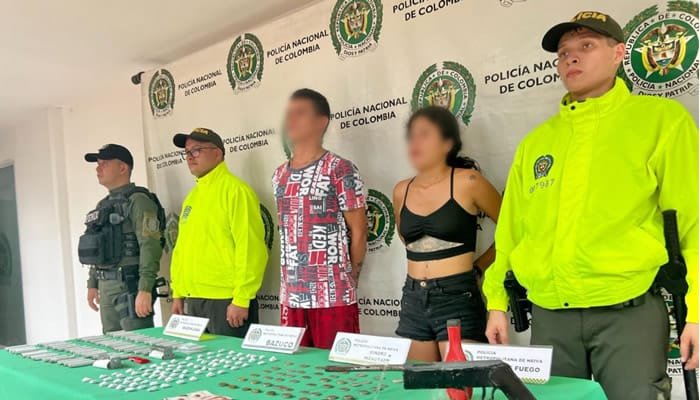 Dos ciudadanos capturados en la Comuna Nueve