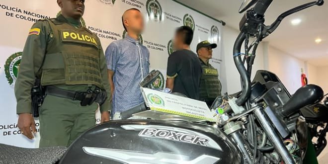 Capturado «Jhonsito» después de hurtar una moto
