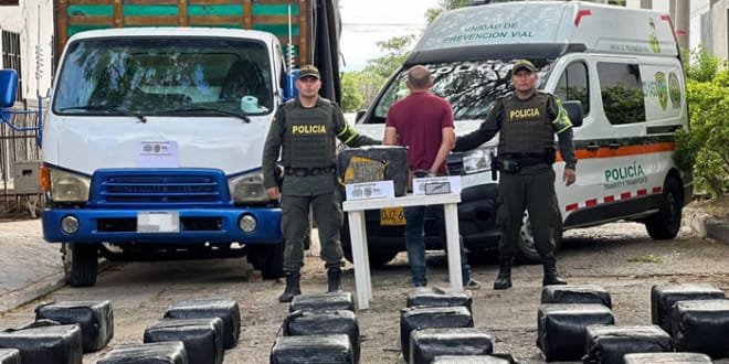 Un detenido en la vía Neiva – Aipe con marihuana en su poder
