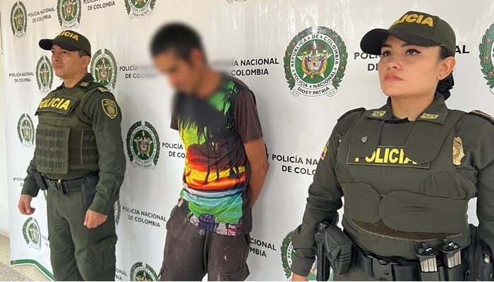 Detenido individuo con orden material en su contra