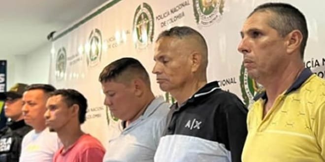 Cinco capturados por extorsión en Neiva