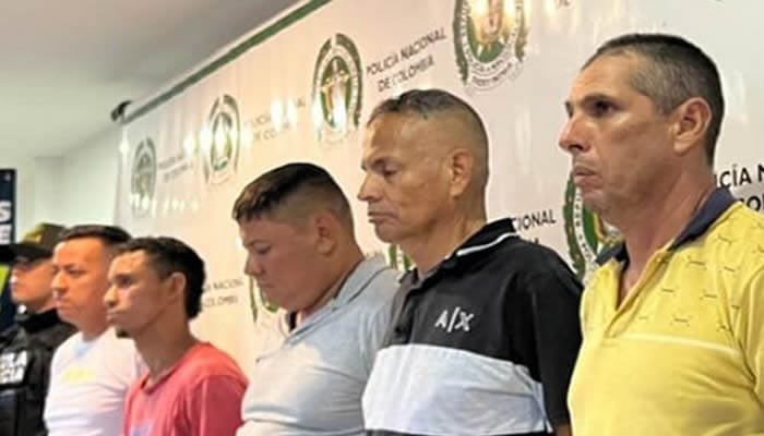Cinco capturados por extorsión en Neiva