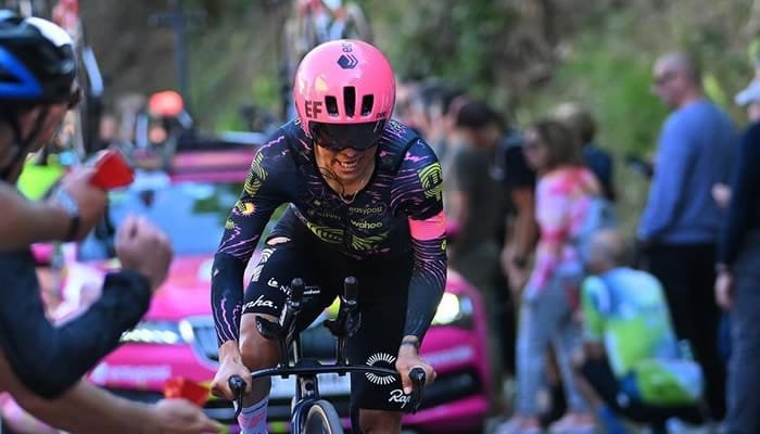 Esteban Chaves fue décimo en la etapa de hoy del Giro d’Italia