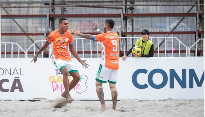 Zonal de fútbol playa, para finales de mes