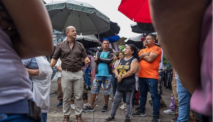 Intervención en la Plaza Cívica de Neiva