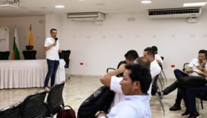 Aguas del Huila realizó talleres para alcaldes