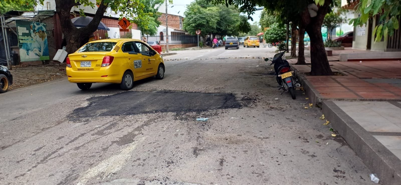 Intervención en la malla vial de la Avenida La Toma