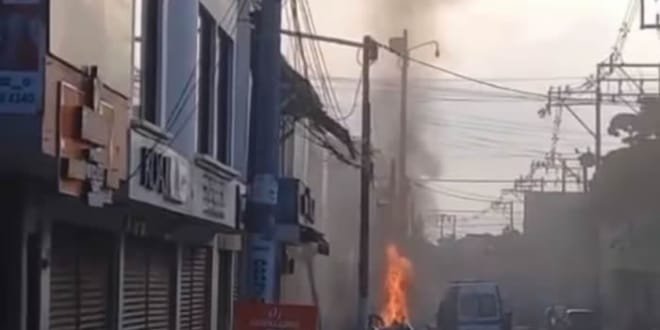 Atentado terrorista en el sur del Valle