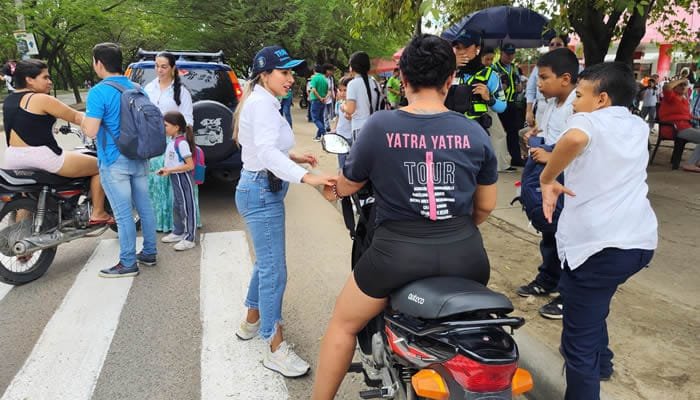 Continúa campaña vial en los colegios de Neiva