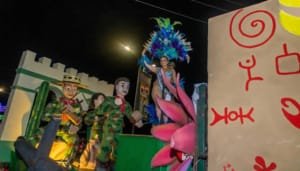 Neivanos disfrutaron del desfile nocturno