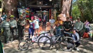 Policía Nacional celebra el Día Mundial de la Bicicleta