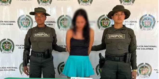 Capturada mujer con marihuana