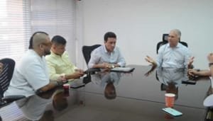 Aficionados del Atlético Huila conocieron detalles de la obra del Estadio