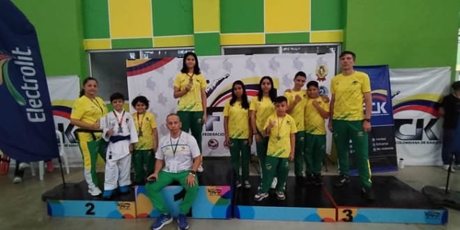 Huila sumó medallas en nacional de karate