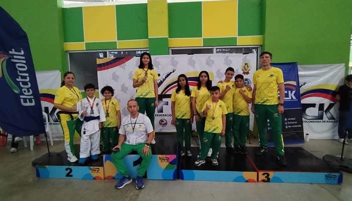 Huila sumó medallas en nacional de karate