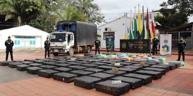 Más de 4 toneladas de marihuana, incautadas en el norte de Neiva