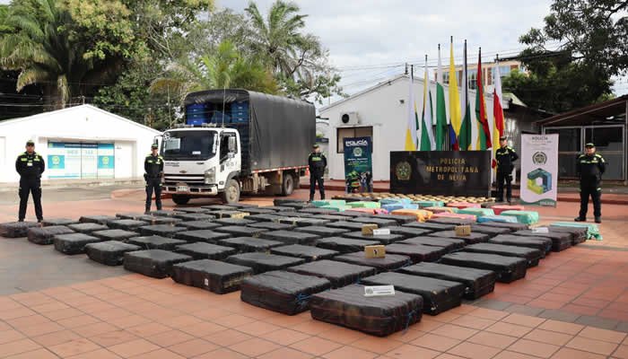 Más de 4 toneladas de marihuana, incautadas en el norte de Neiva