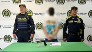 Menor de edad aprehendido con arma artesanal